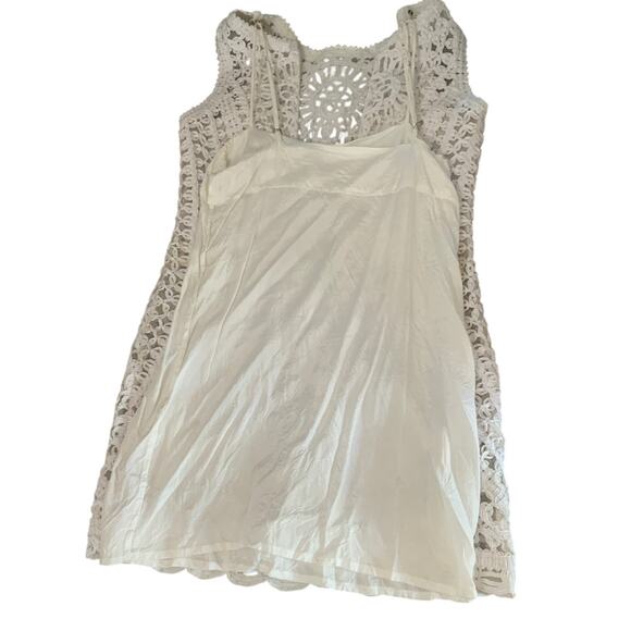 Anthropologie White Lace Dress - Picture 8 of 12